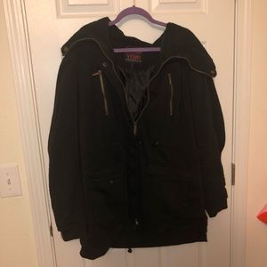 Plus size anorak jacket